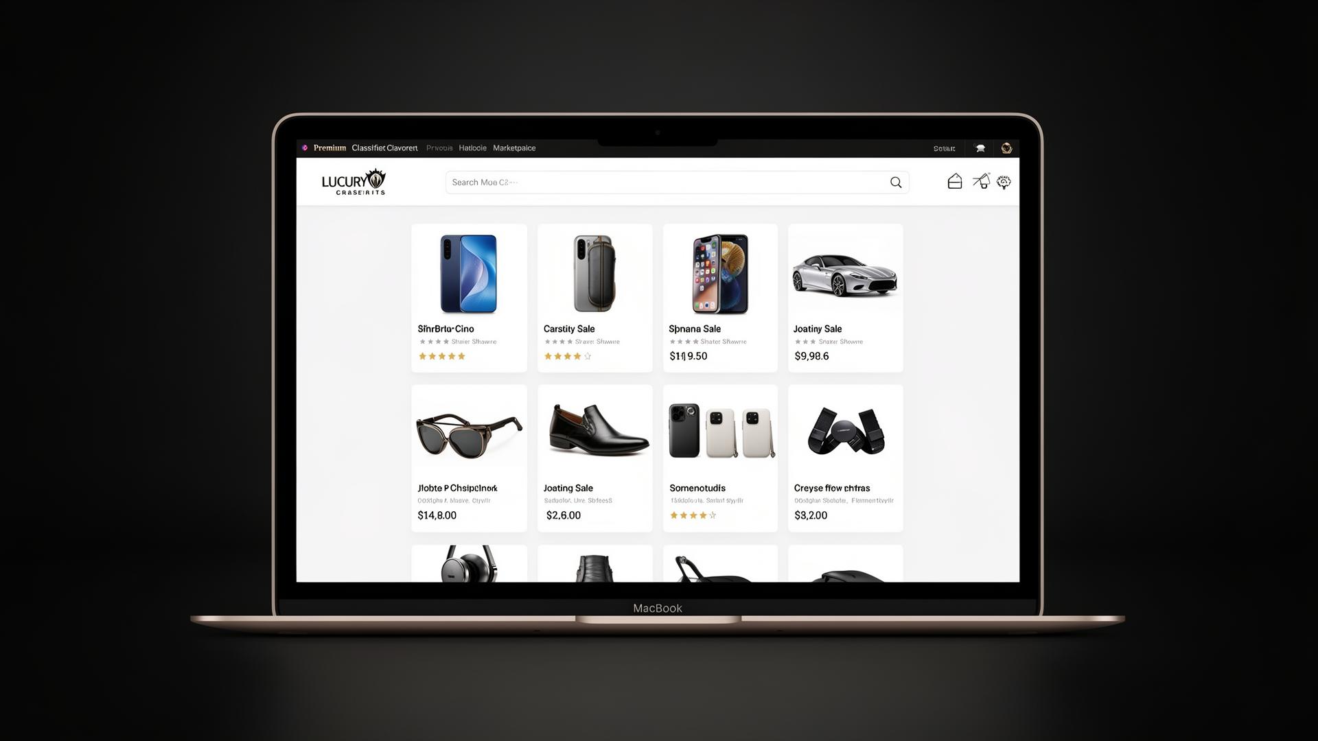 LuxeListings SA example website
